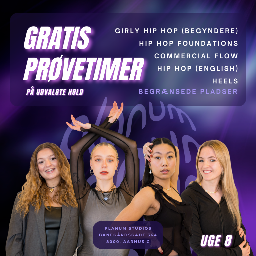 Gratis prøvetimer i uge 8