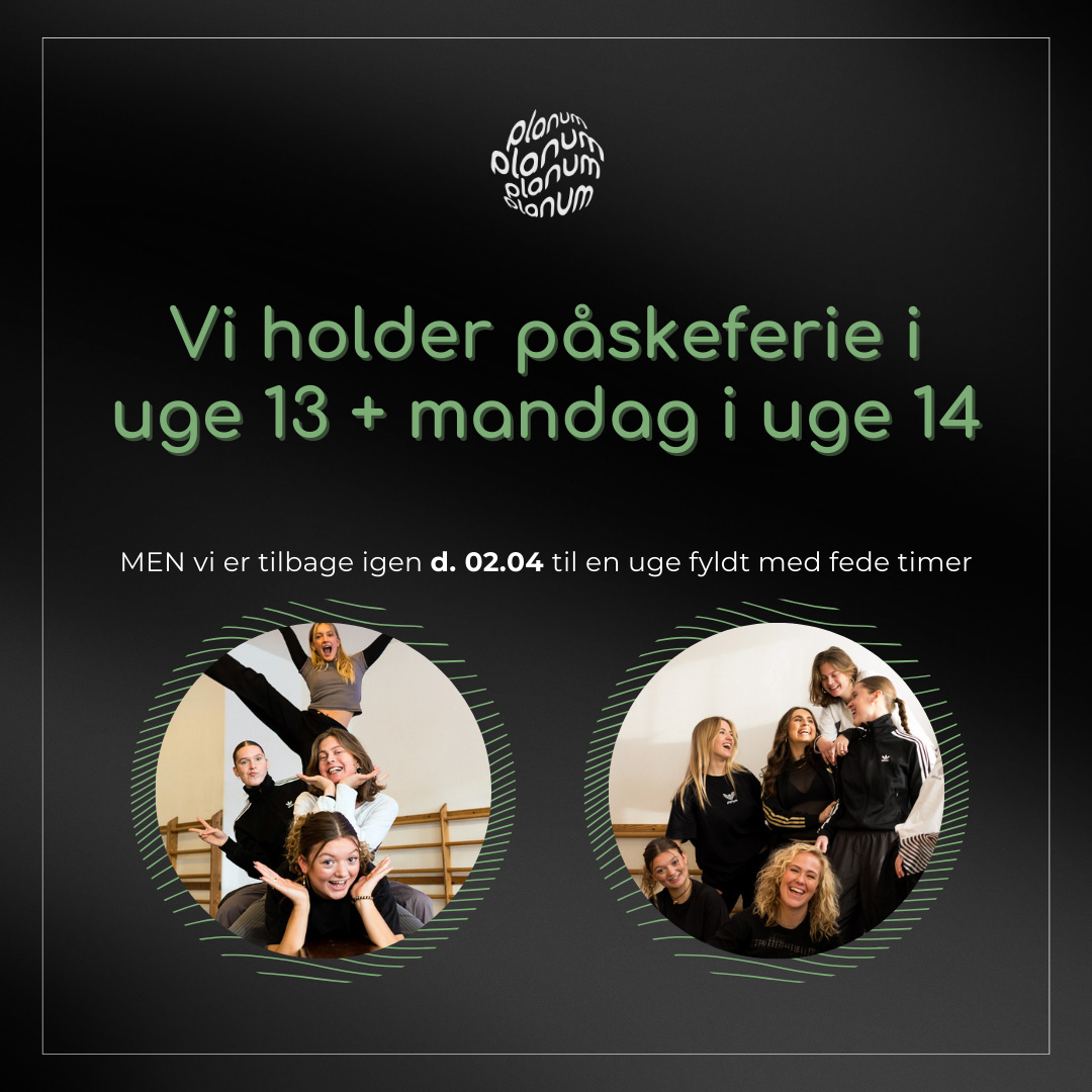 Planum holder påskeferie 🐣