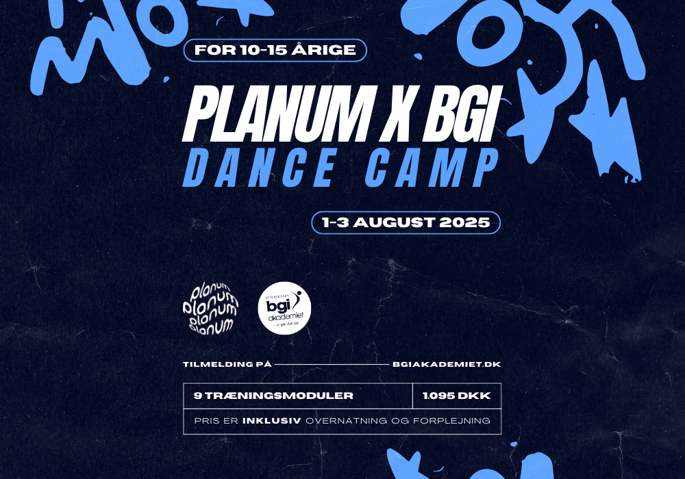 Planum X BGI Dance Camp i sommerferien!