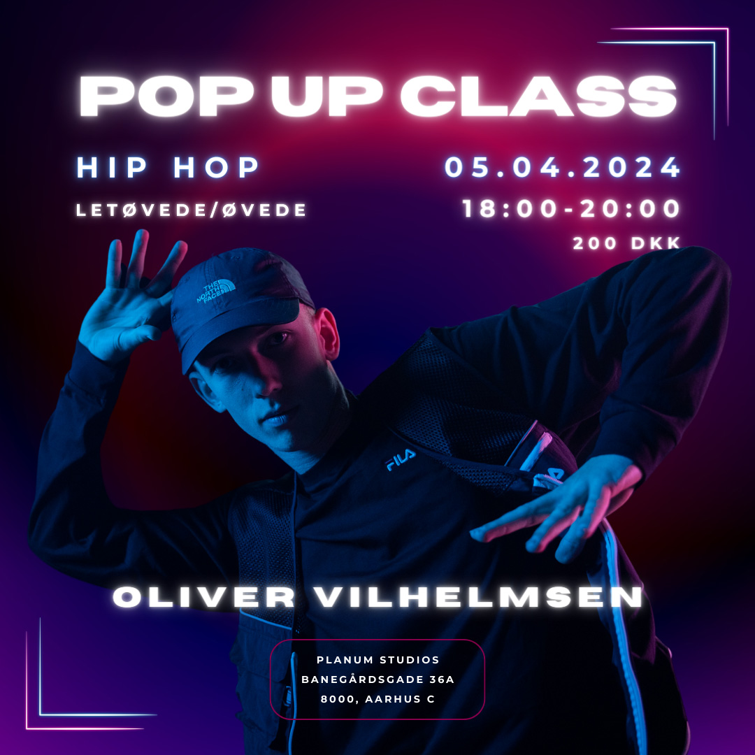 Oliver Vilhelmsen Pop Up Class