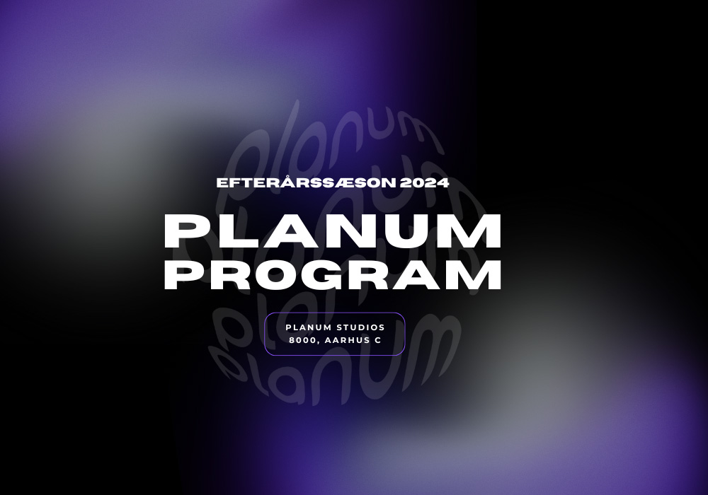 Program for efterårssæsonen 2024